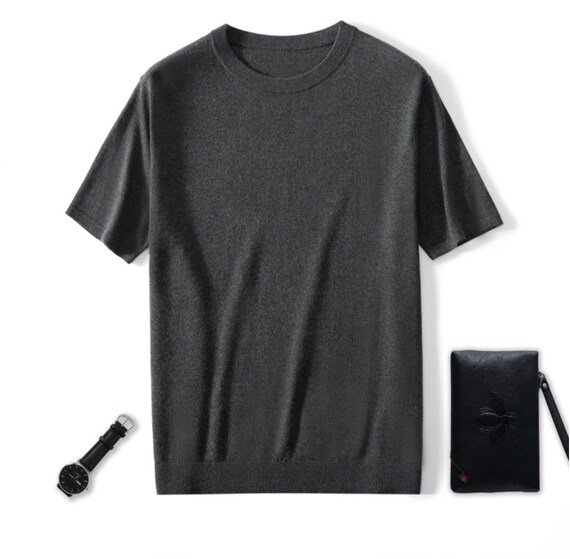 Silk Cashmere Knit T shirts