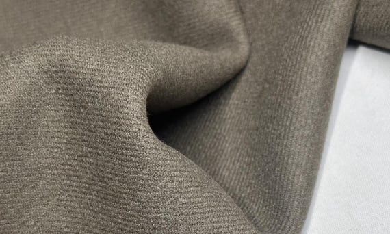 Double faced wool fabric by the yard