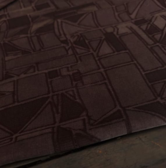 Jacquard cupra cupro fabric by the yard