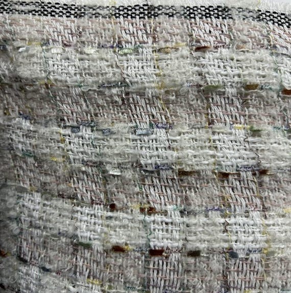 Tweed fabric by the yard