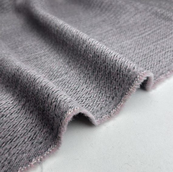 Herringbone wool fabric by the yard