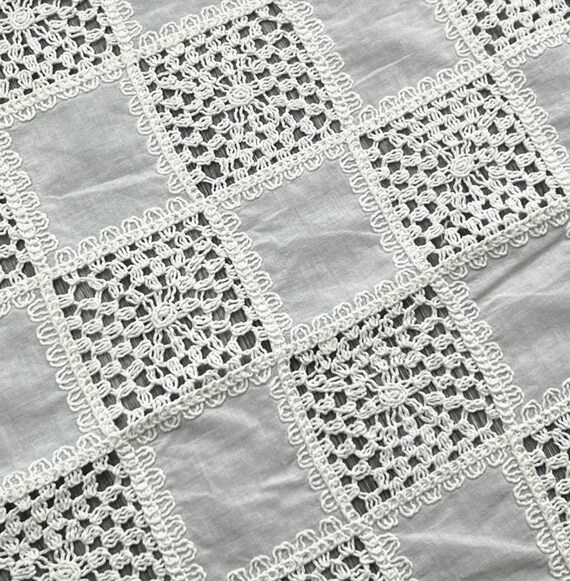 Embroidery cotton fabric By the yard