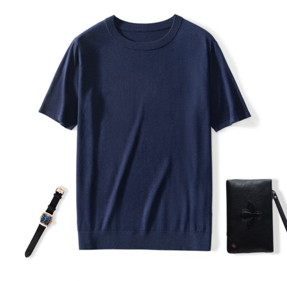 Silk Cashmere Knit T shirts