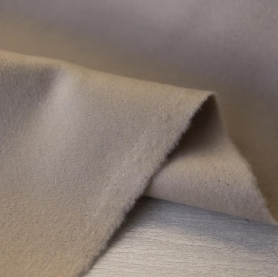 Double Sided wool fabric by the yard