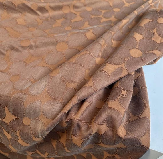 Sand washed cupra cupro fabric by the yard