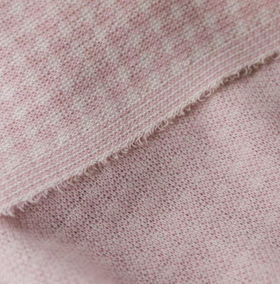 Knit wool fabric by the yard