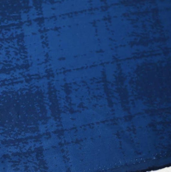 Plaid cotton fabric by the yard