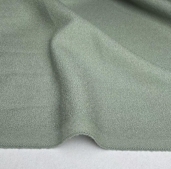 Crepe Worsted Wool fabric by the yard