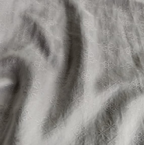 Jacquard cupra cupro fabric by the yard