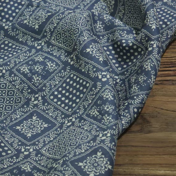 Print ramie fabric by the yard