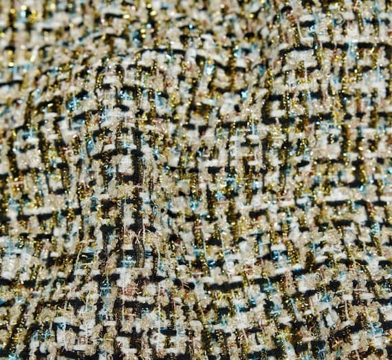 Tweed fabric by the yard