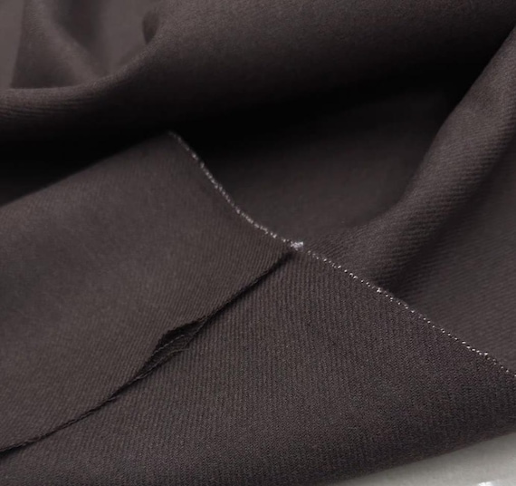 Worsted Wool fabric by the yard