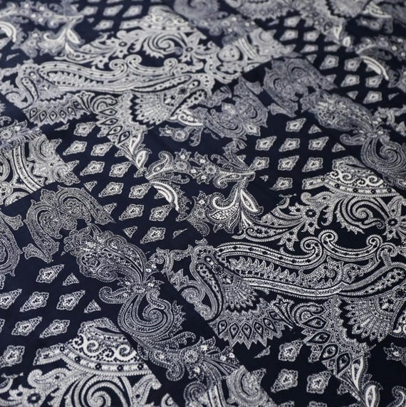 Print cotton fabric by the yard