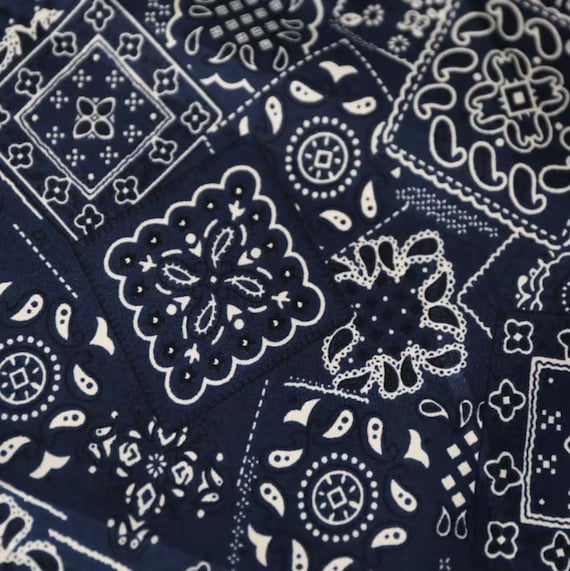 Paisley Print cotton fabric by the yard