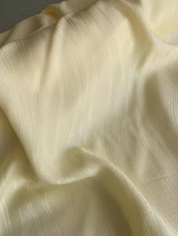 Multi Color Options Jacquard silk fabric by the yard