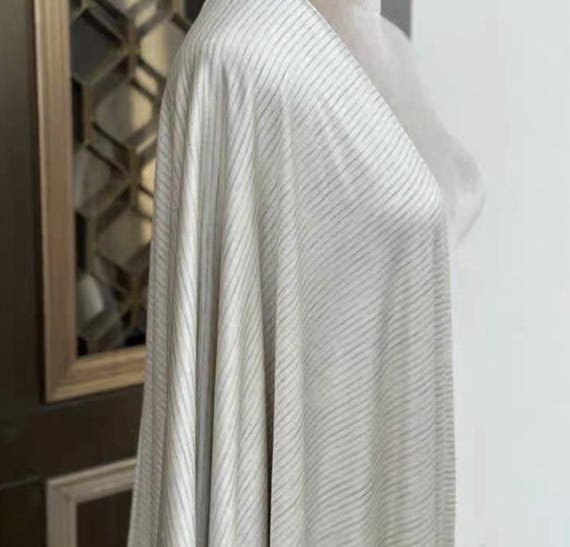 Knit silk fabric by the yard