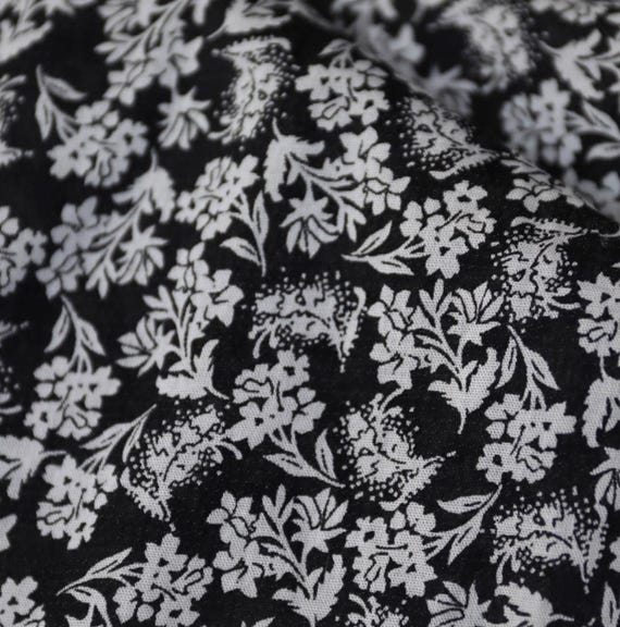 Print linen fabric by the yard