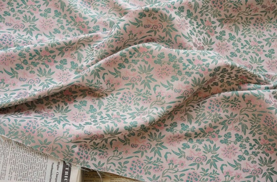 Jacquard brocade fabric by the yard