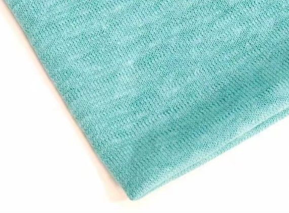 Knit hemp cotton fabric by the yard