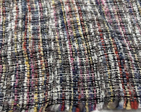 Tweed fabric by the yard