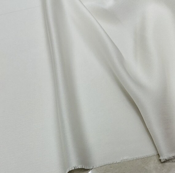 Silk tencel fabric by the yard