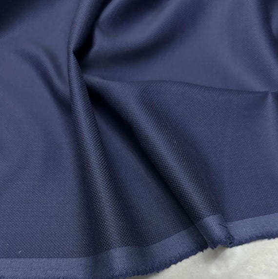 Jacquard Silk wool worsted fabric by the yard