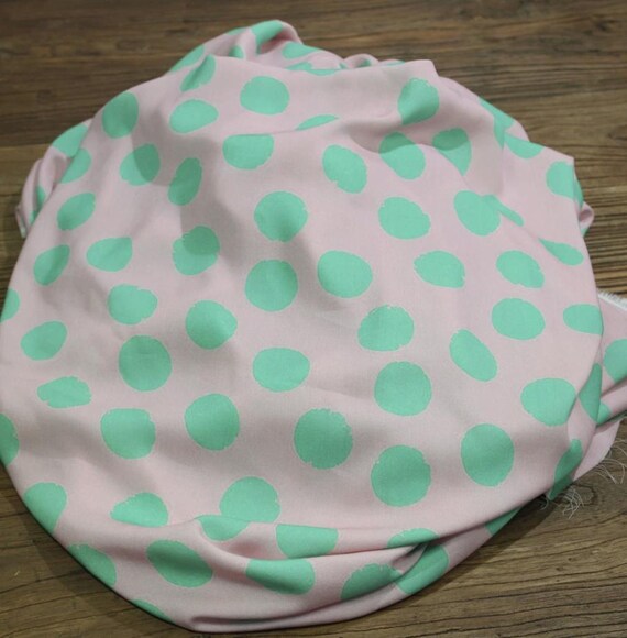 Print rose fiber fabric by the yard