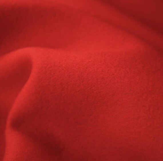 Double Faced wool fabric by the yard