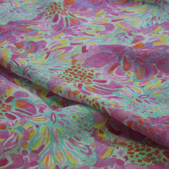 Print ramie fabric by the yard