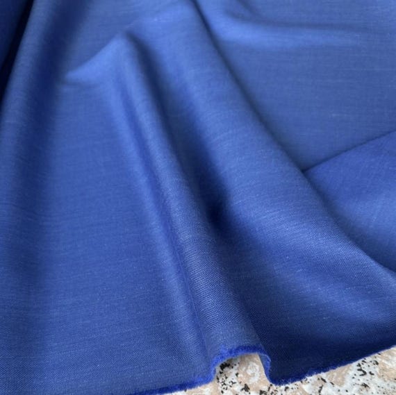 Silk Wool linen fabric by the yard