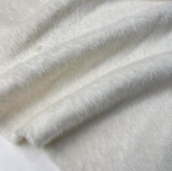 Alpaca wool fabric by the yard