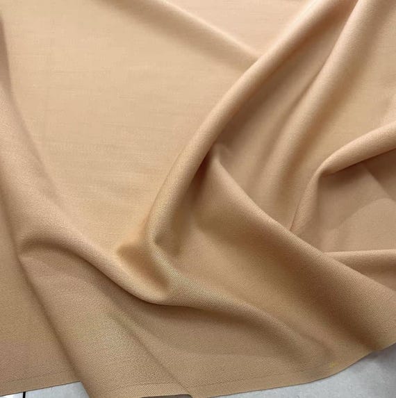 Worsted Wool fabric by the yard