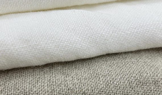 Heavy Weight Linen fabric by the yard