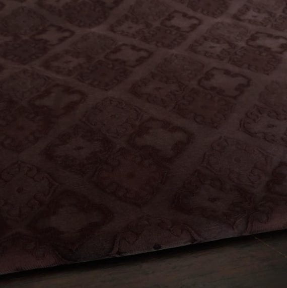 Jacquard cupra cupro fabric by the yard