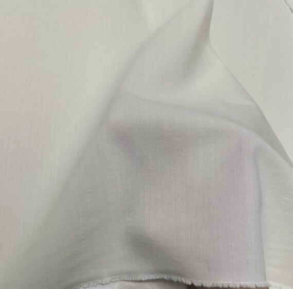 Silk wool fabric by the yard