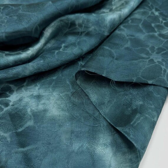 Jacquard Triacetate fabric by the yard