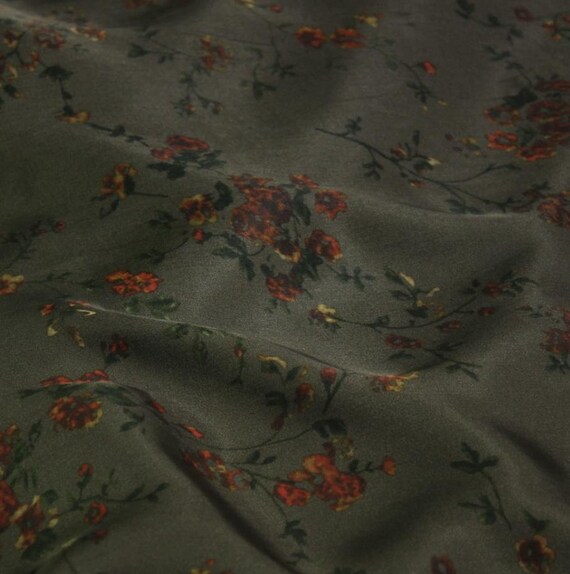 Print cupra cupro fabric by the yard