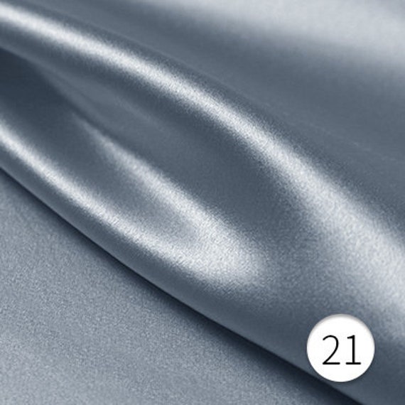 19mm Satin Charmeuse Silk Fabric by the Yard Etsy