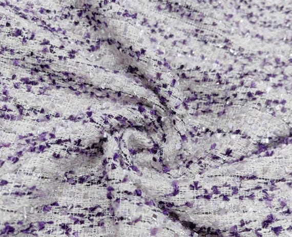 Tweed fabric by the yard