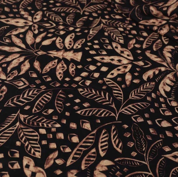 Print Tencel Linen fabric by the yard