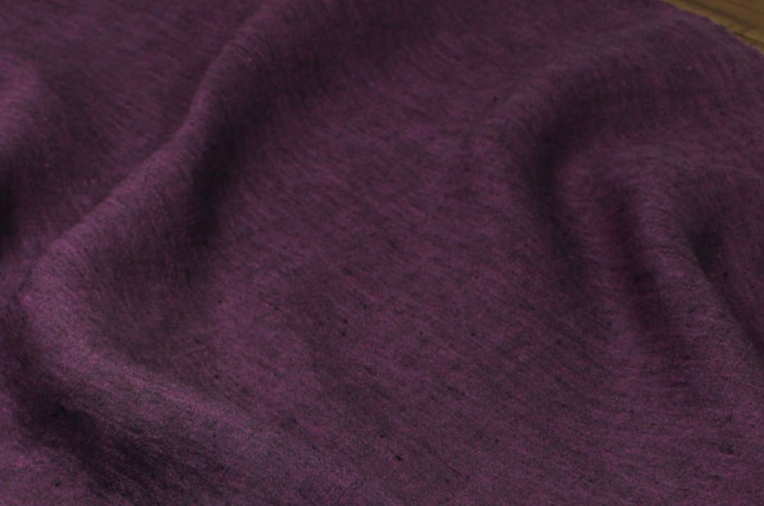 Iridescent Yarn Dyed Linen Fabric by the Yard Etsy