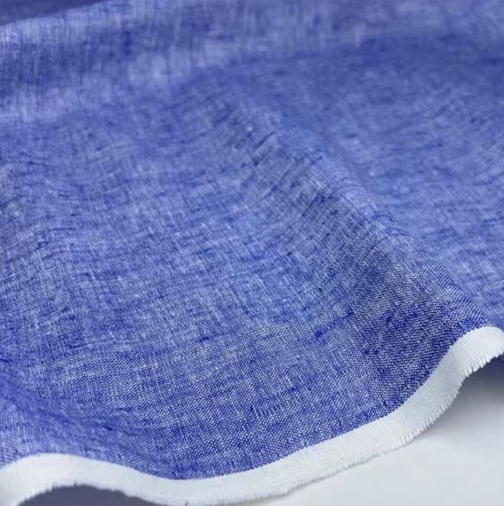 Yarn Dyed Linen fabric by the yard