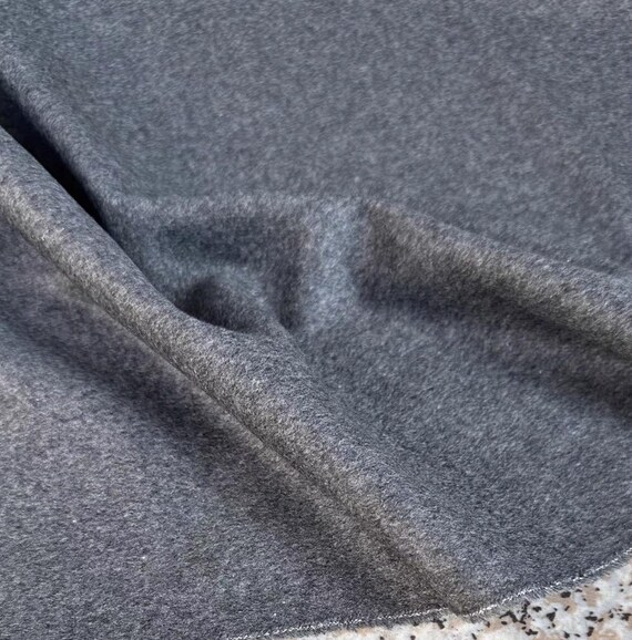 Silk Cashmere wool fabric by the yard