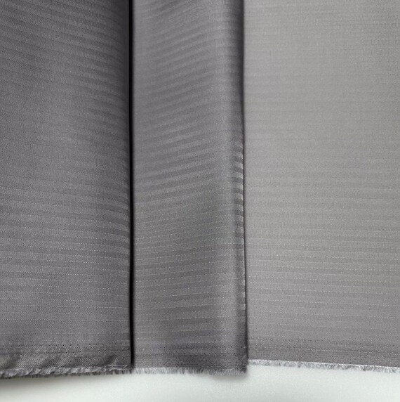 Bemberg cupra fabric, Jacquard Striped Cupro lining fabric by the yard