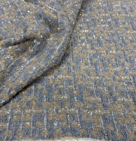 Tweed fabric by the yard