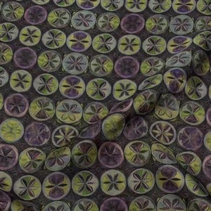 Jacquard Print Gambiered silk fabric by the yard