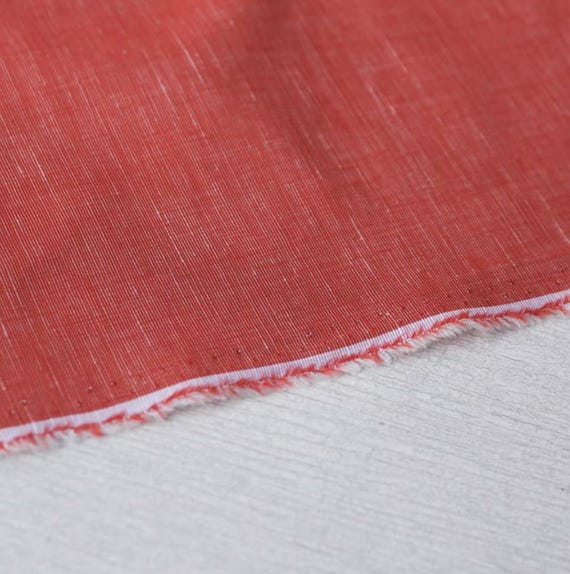 Yarn Dyed Linen fabric by the yard
