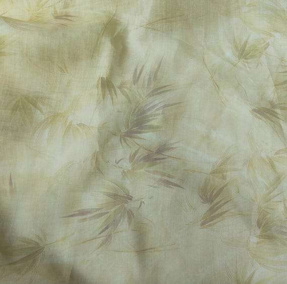 Print ramie fabric by the yard