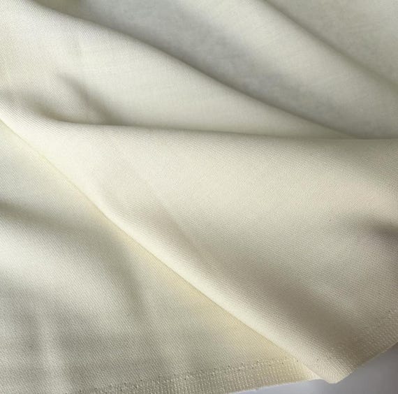 Worsted Wool fabric by the yard