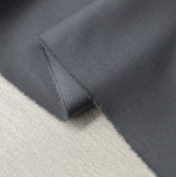Worsted Wool fabric by the yard SUITING Fabric